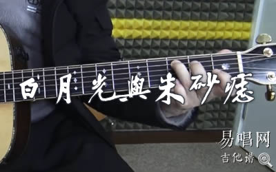 白月光与朱砂痣吉他谱 深蓝雨吉他教学 易唱网